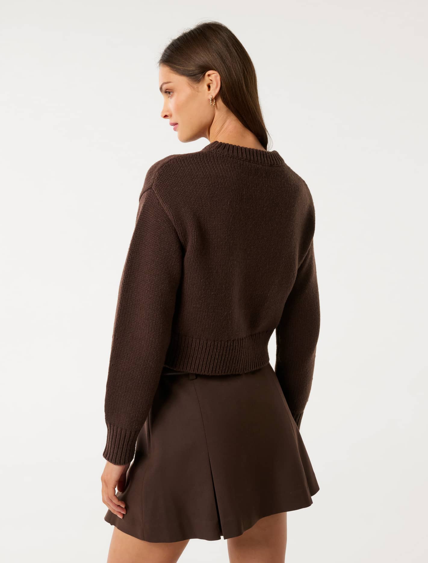 Matilda Knitted Crew Neck Sweater Forever New