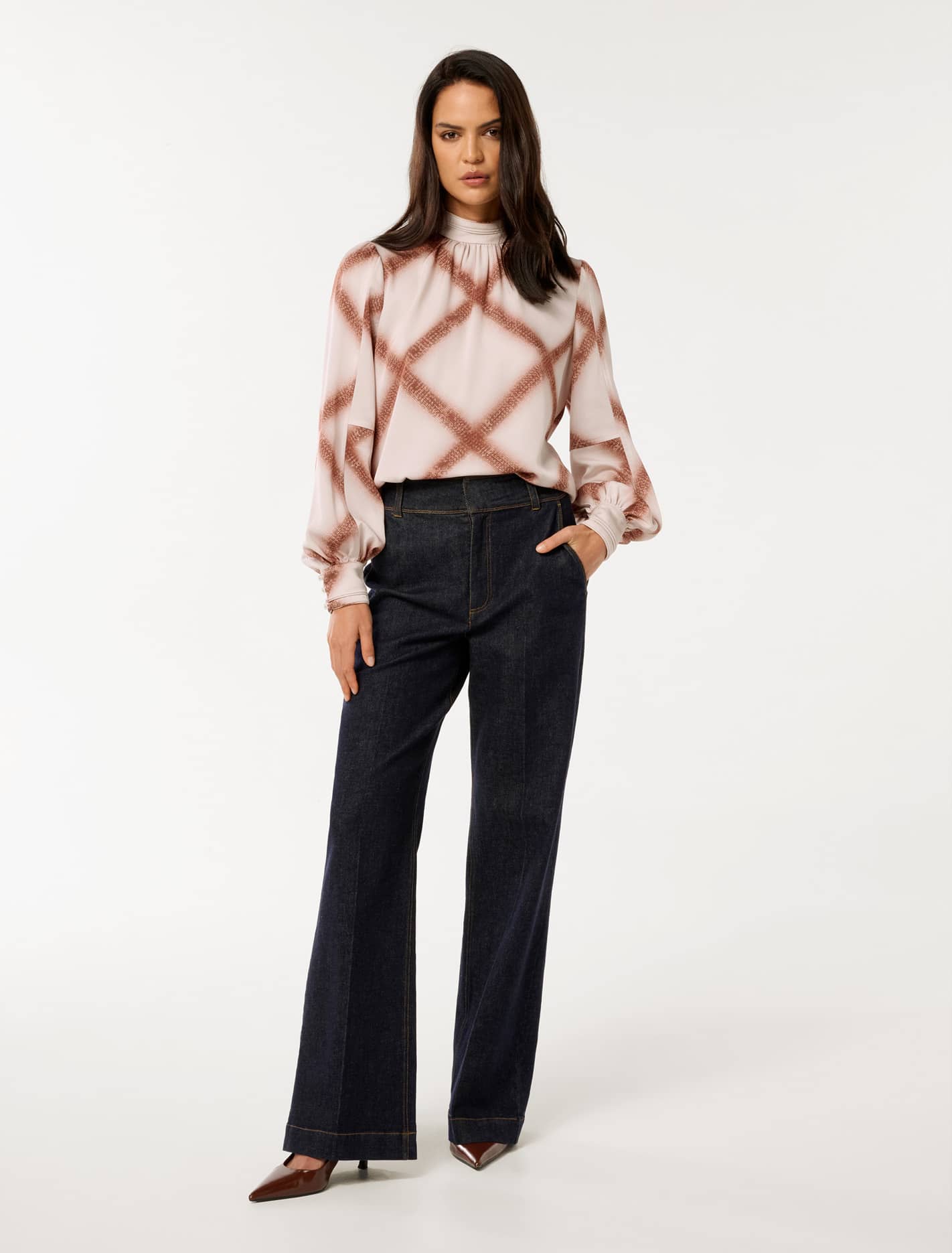 Margot Printed Blouse Forever New