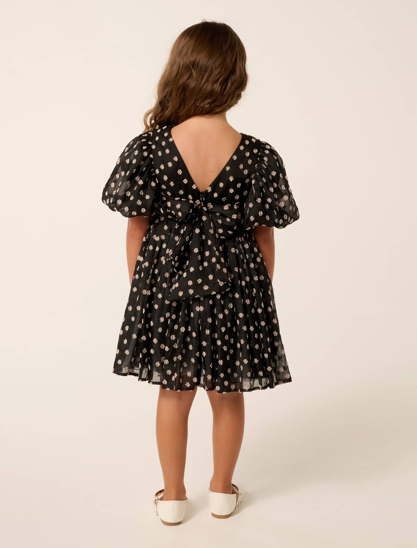 Elle Girls Puff Sleeve Mini Dress Forever New