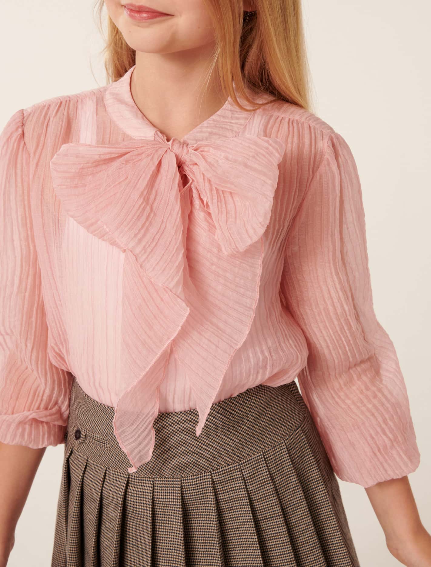 Darcee Teen Bow Blouse Forever New