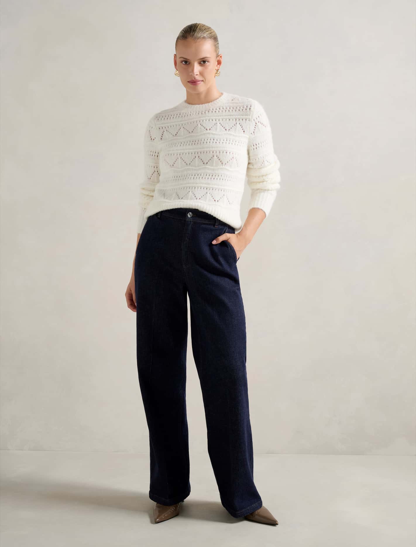 Ellie Pretty Stitch Sweater Forever New