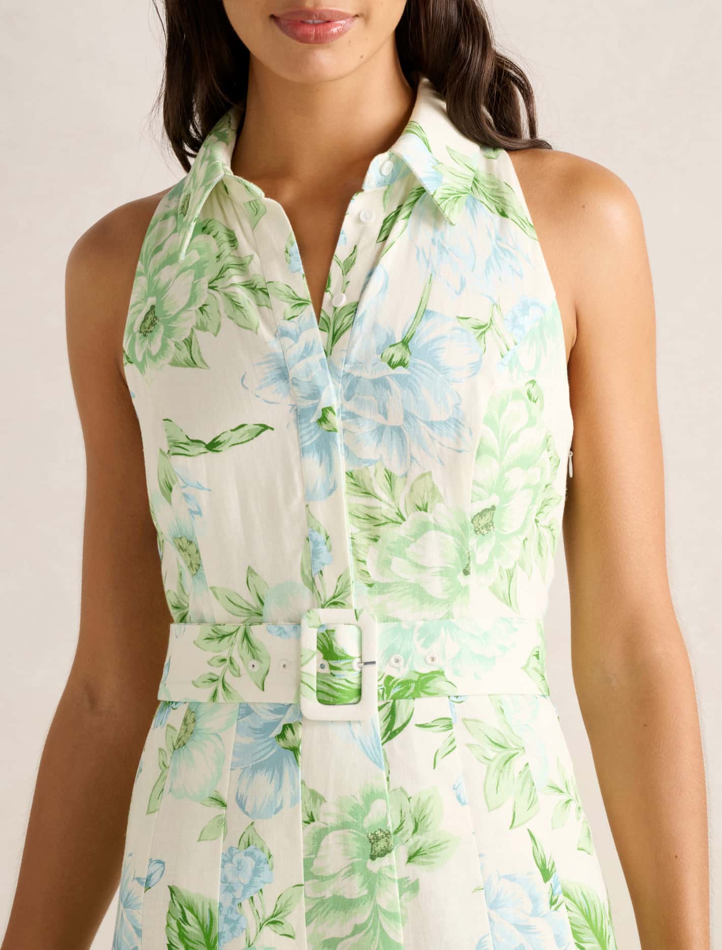 Lindsey Linen Tennis Dress Forever New