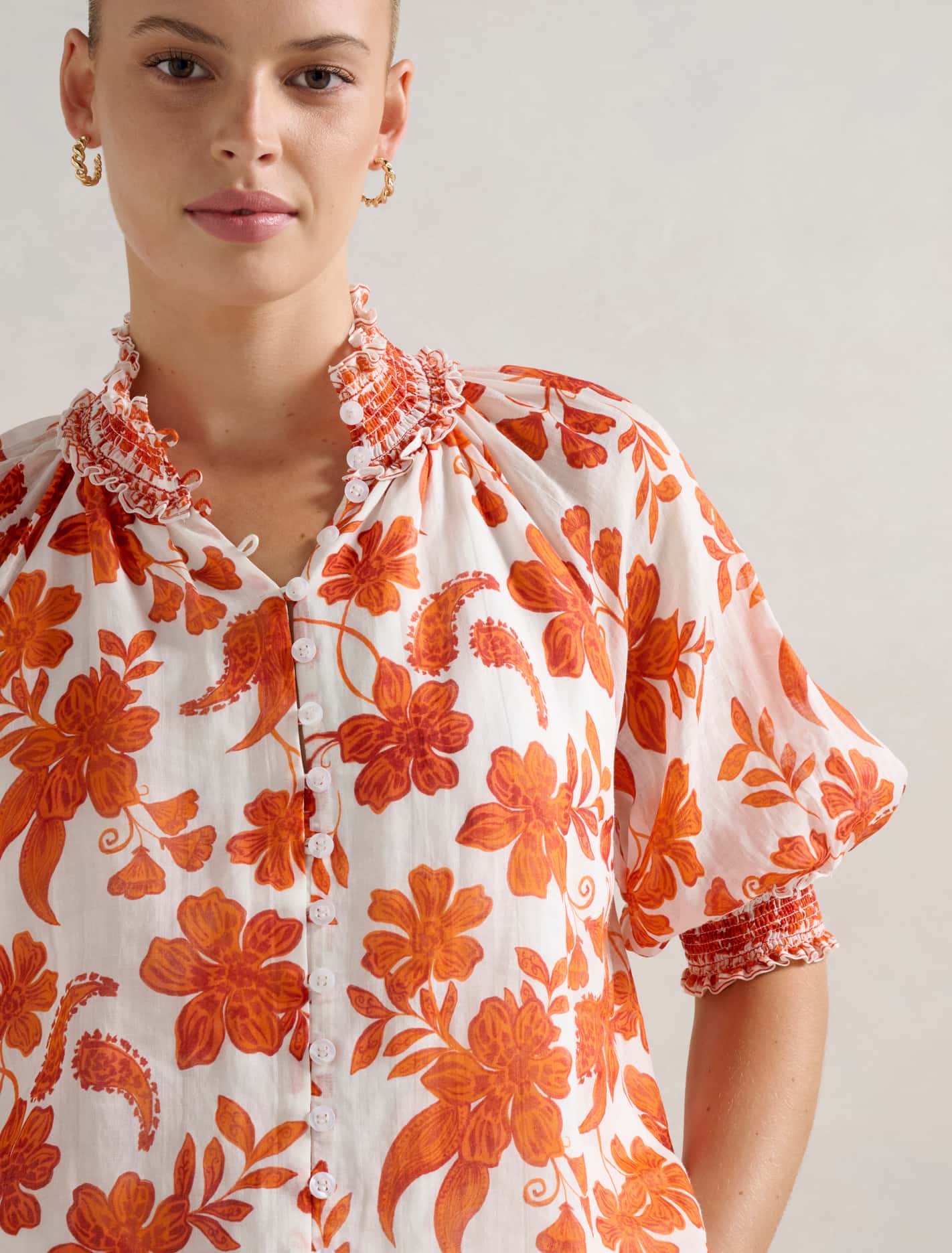 Scarlett Short Sleeve Blouse Forever New