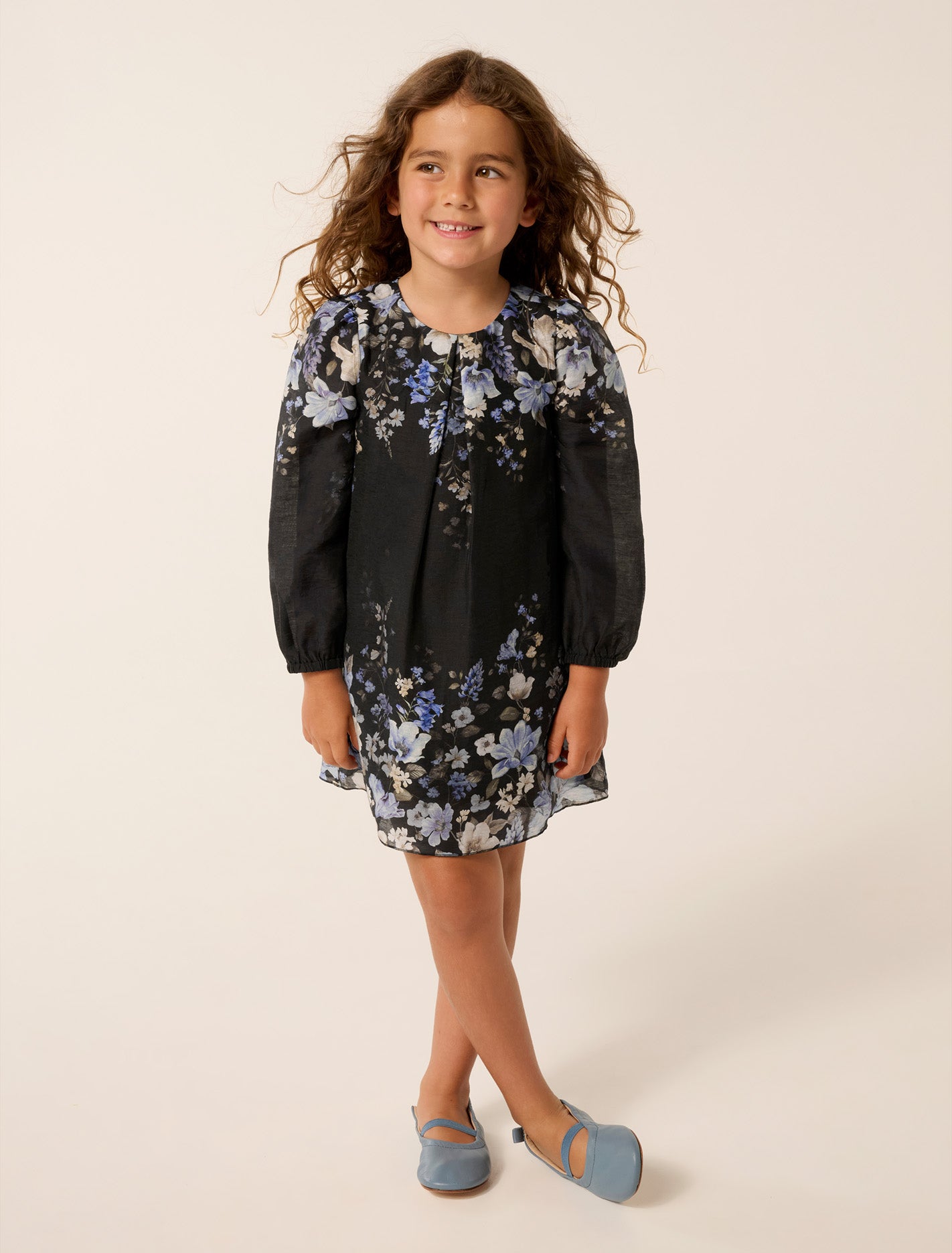 Carolina Girls Long Sleeve Dress Forever New