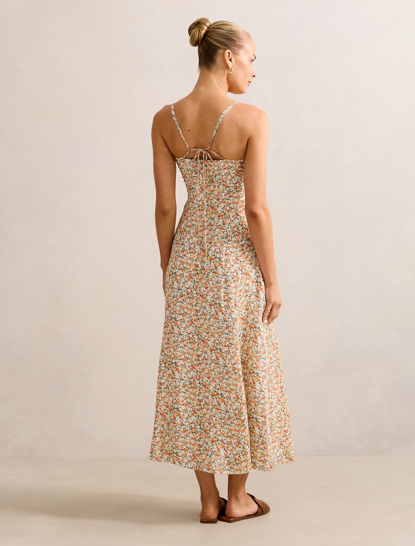 Georgina Strappy Midi Dress