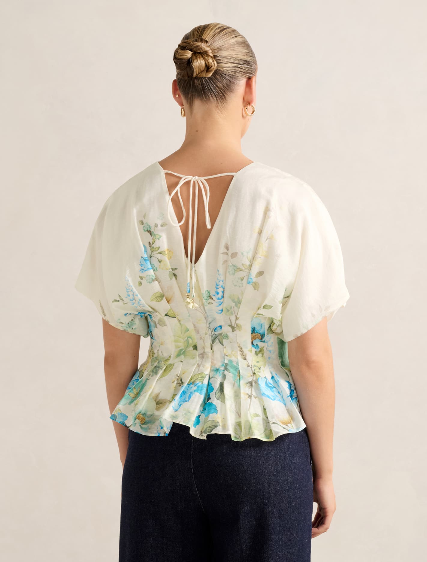 Mary Pleated Top Forever New