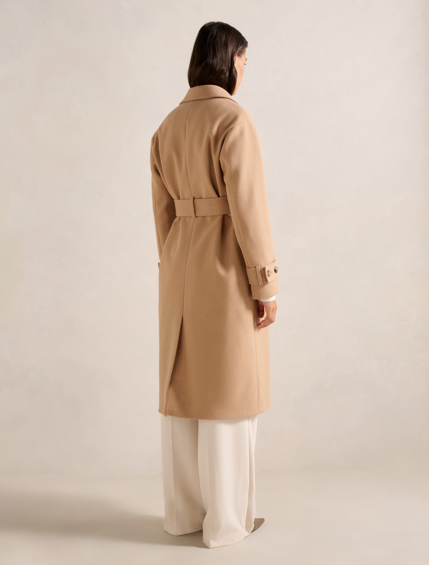 Heidi Double Breasted Wrap Coat Forever New