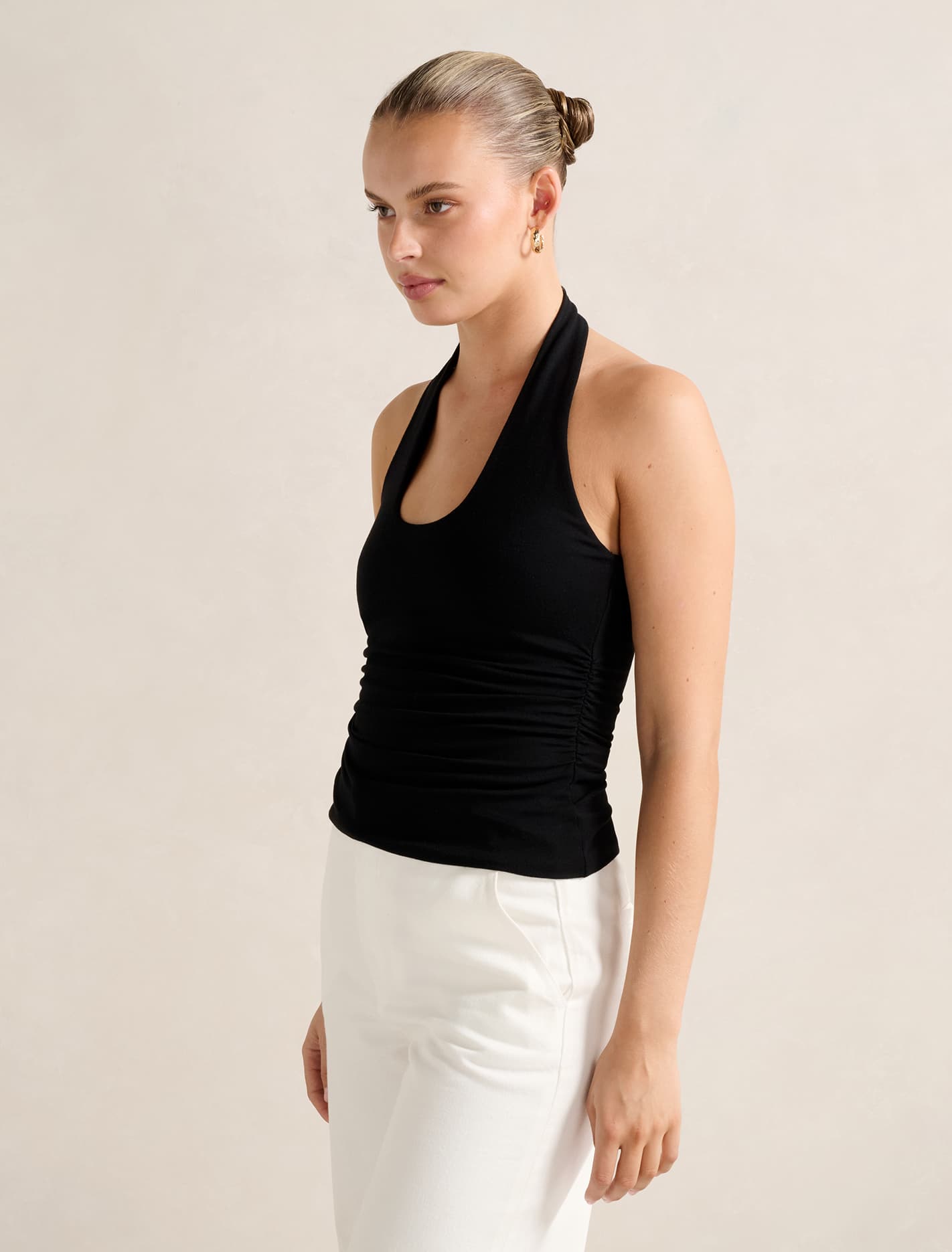 Nicky Halter Neck Top Forever New