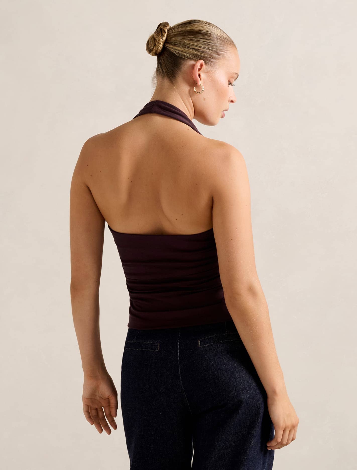 Nicky Halter Neck Top Forever New