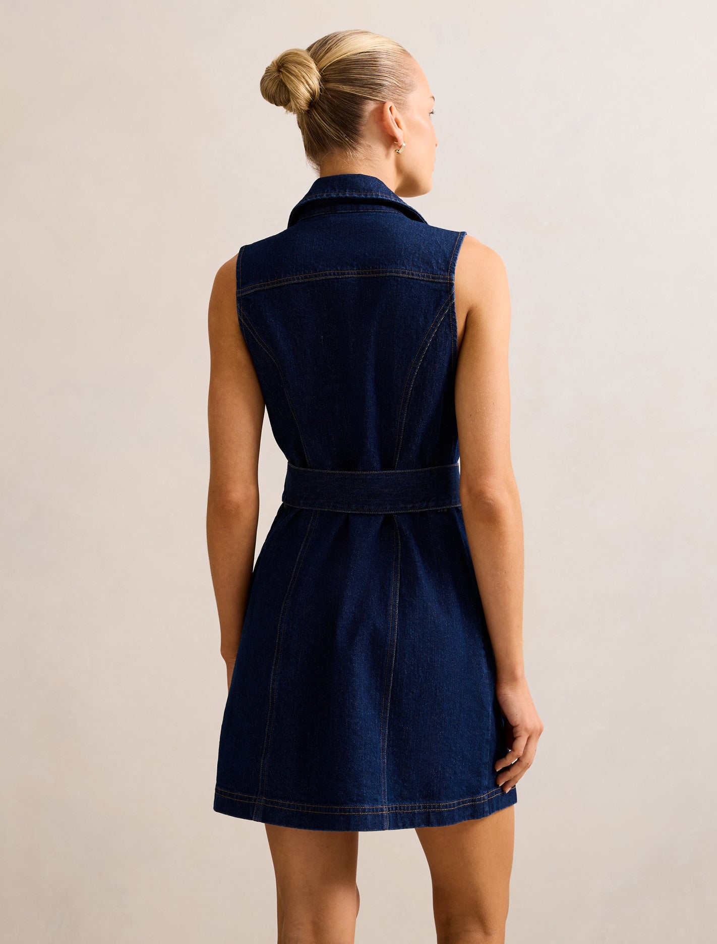 Nicola Denim Blazer Dress