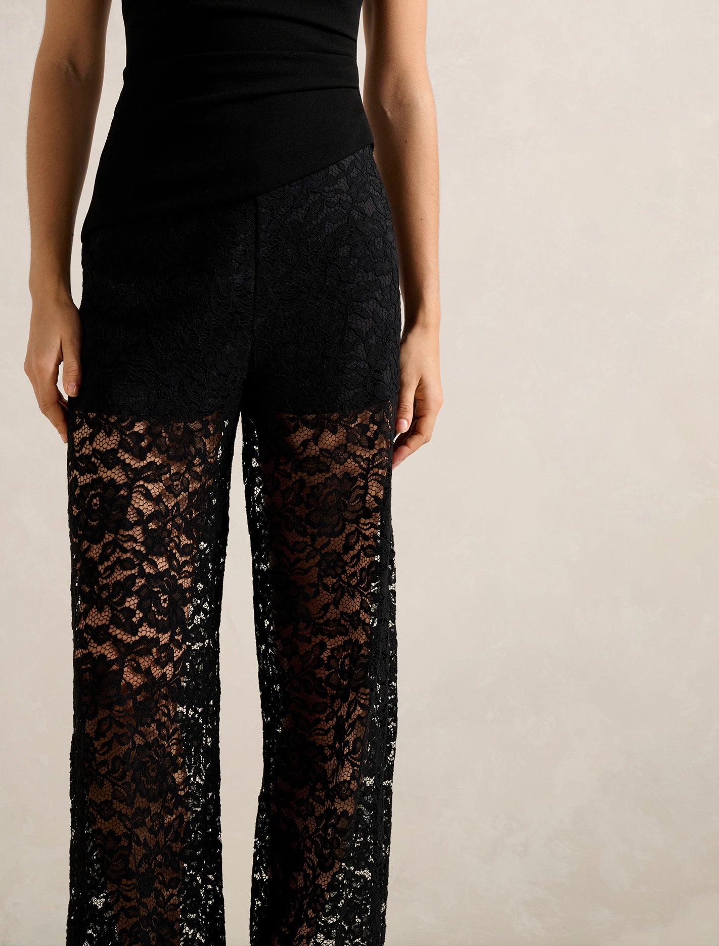 Lani Lace Wide Leg Pants Forever New