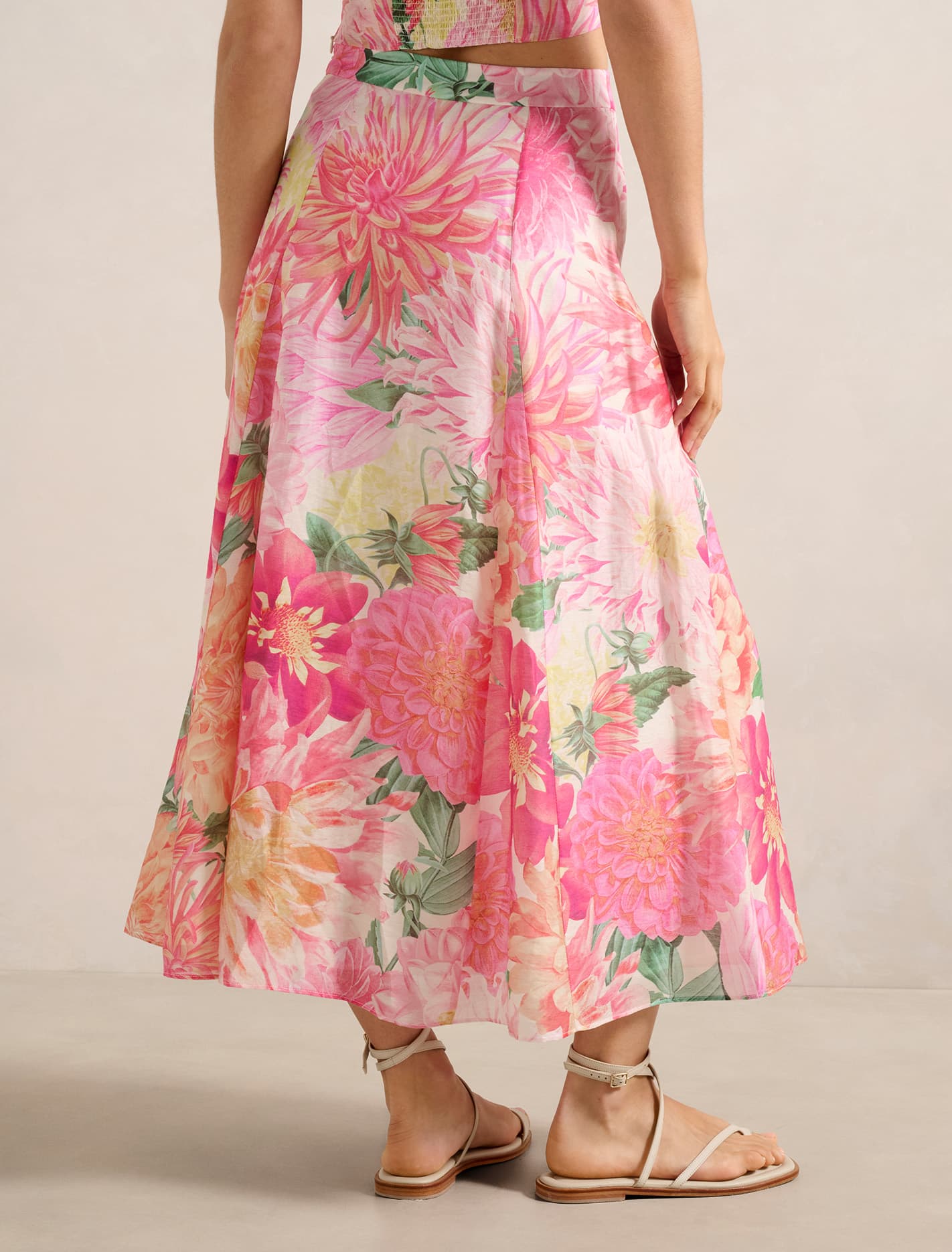 Alina Circle Midi Skirt Forever New