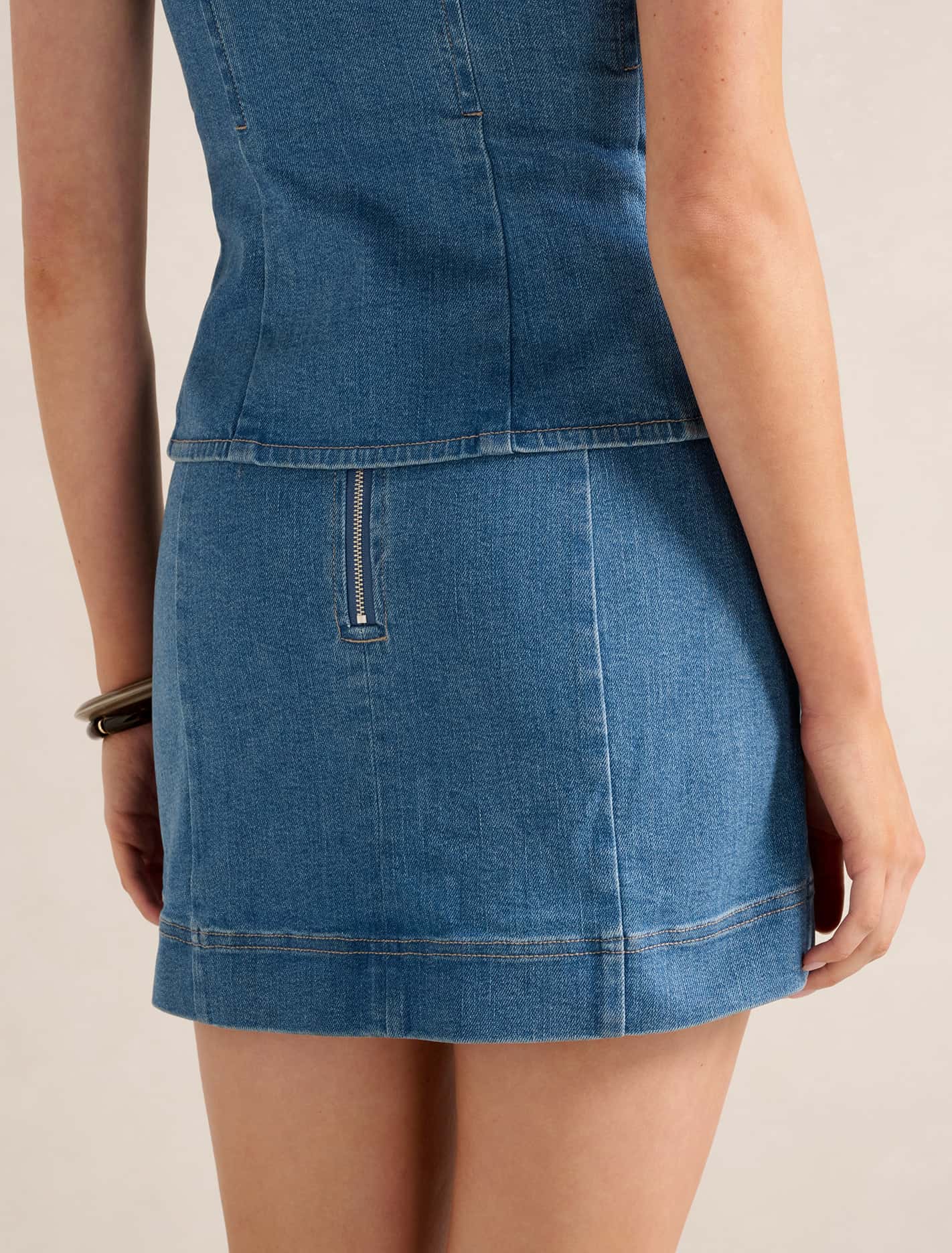Clarissa Denim Skirt Forever New