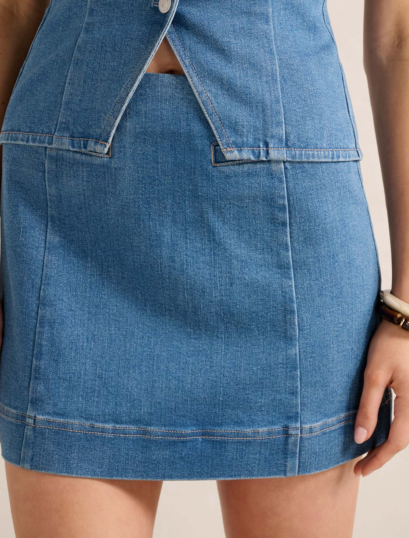 Clarissa Denim Skirt Forever New