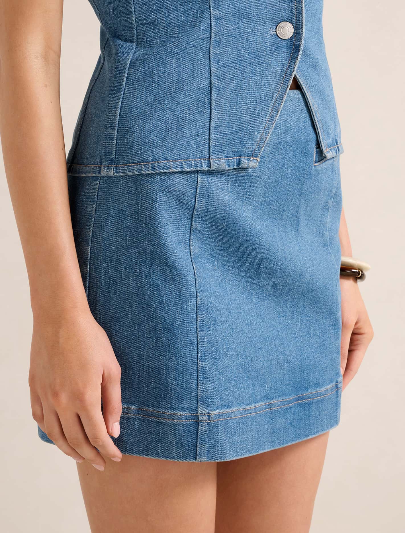 Clarissa Denim Skirt Forever New