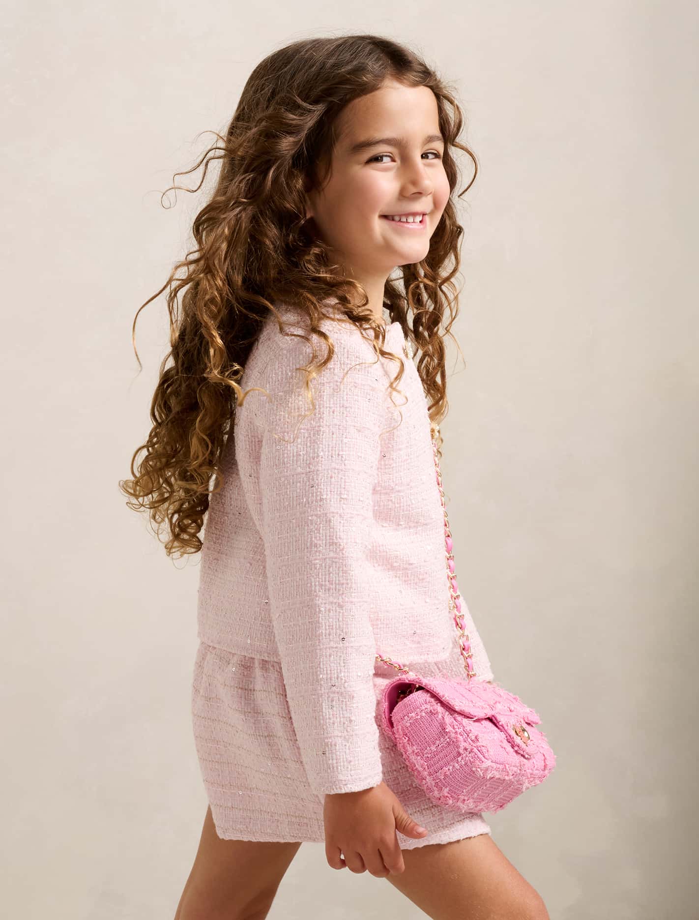 Ellie-Mae Girls Tweed Jacket Forever New