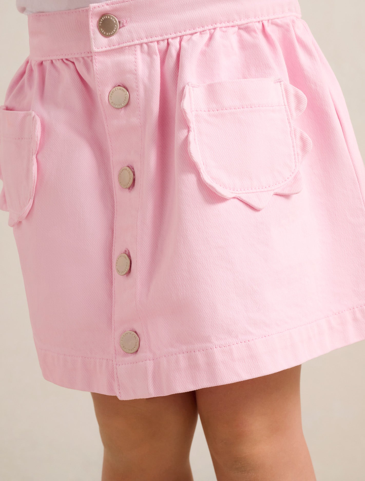 Darcie Girls Button-Down Skirt Forever New