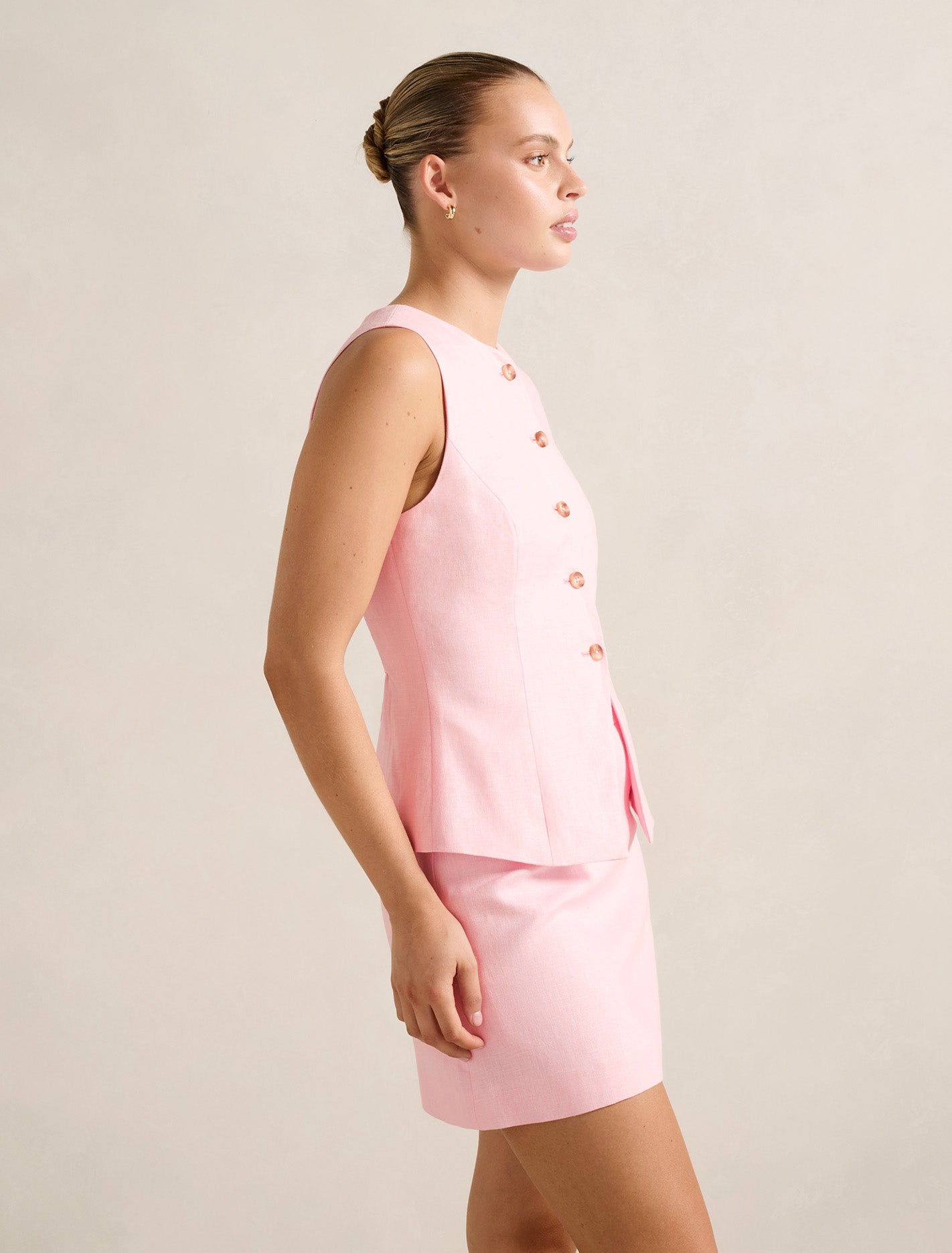 Saylor Linen Waistcoat Forever New