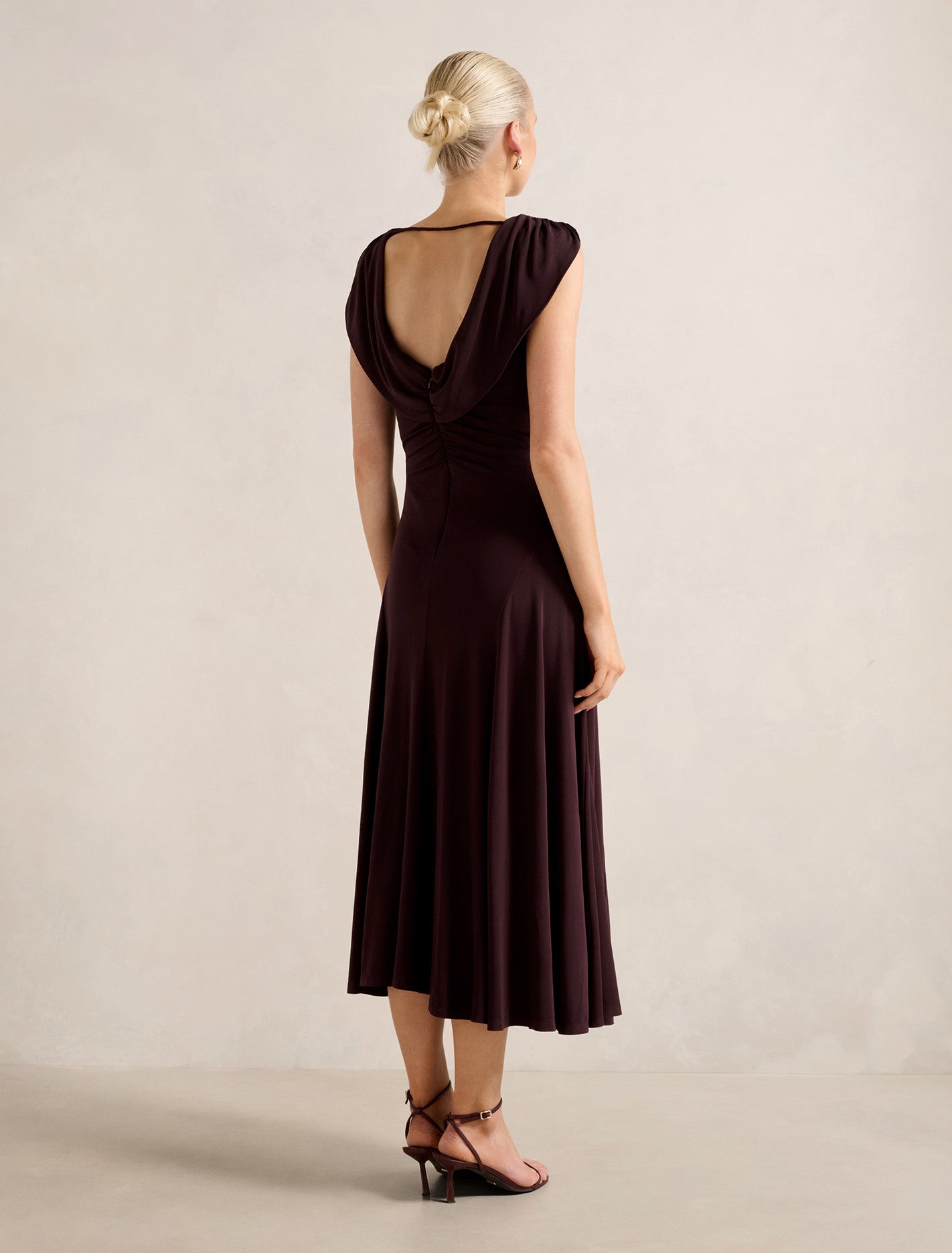 Oceana Cowl Jersey Dress Forever New