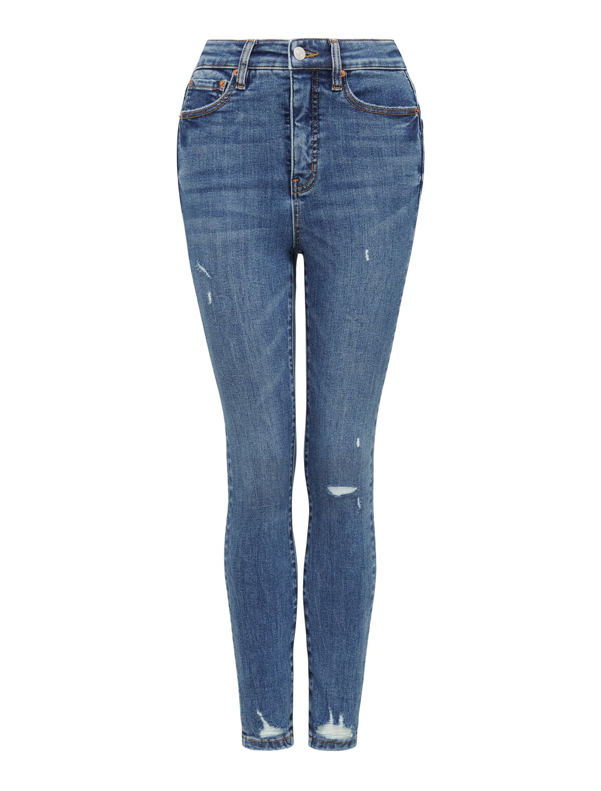Mila Cropped High-Rise Skinny Jeans Forever New