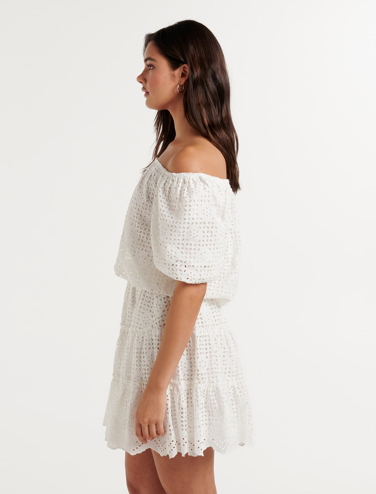 Kathy Broderie Bardot Top Forever New