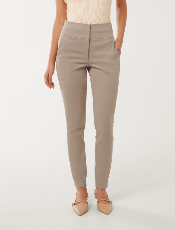 Georgia High Waist Full Length Pants Forever New