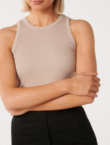 Remi Rib Racer Tank Top Forever New