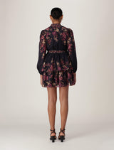 Raine Printed Tiered Mini Dress Forever New