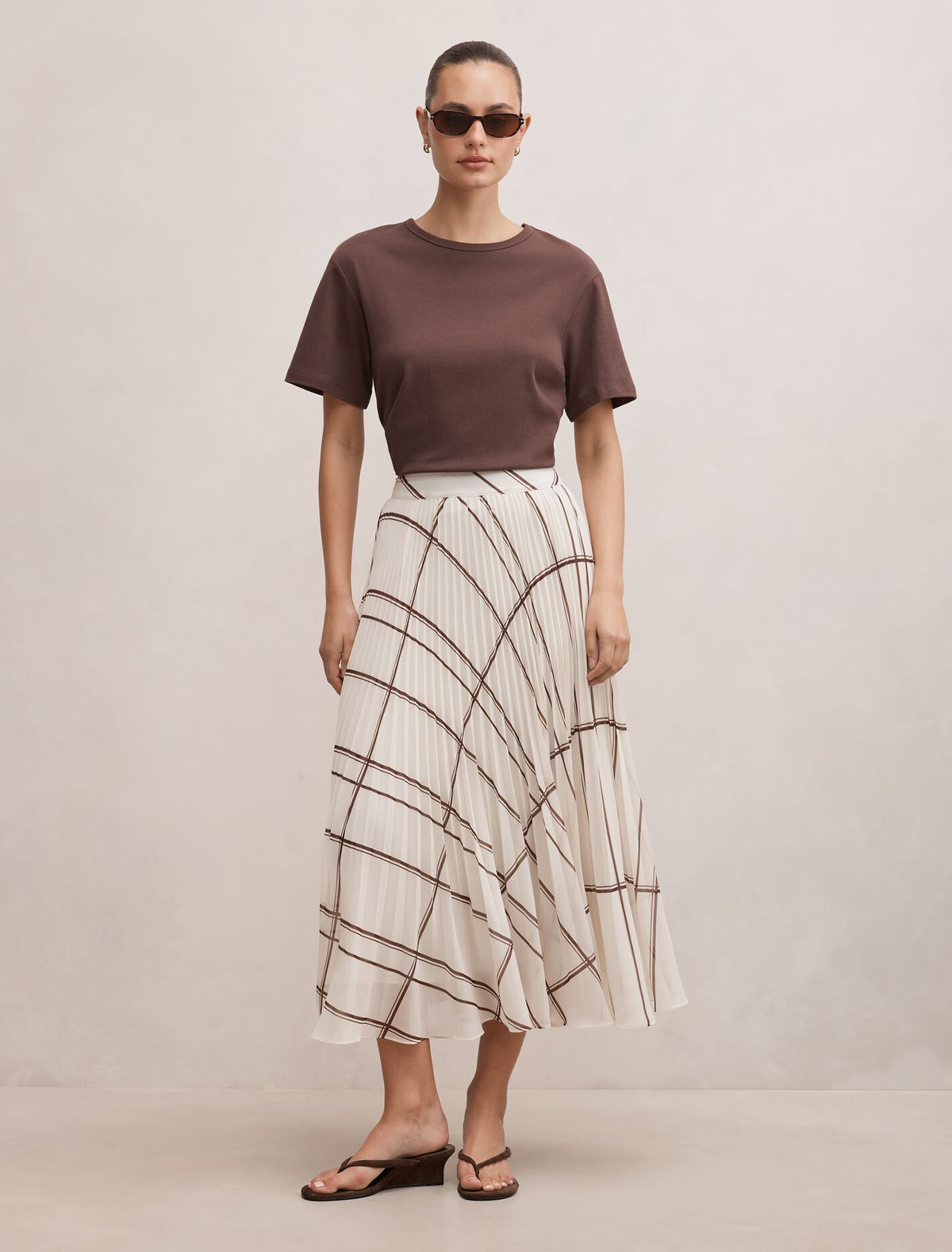 Aurora Pleated Skirt Forever New