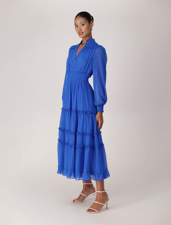 Gabrielle Long Sleeved Midi Dress Forever New