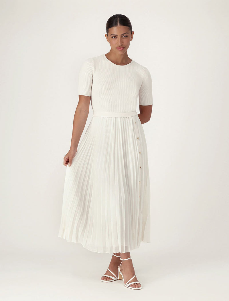 Paloma Half Sleeve Knit Dress Forever New