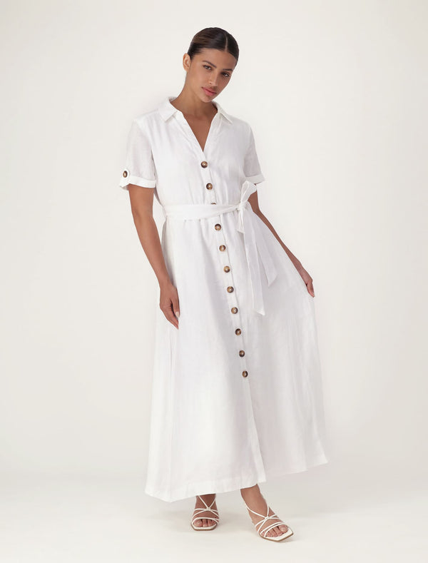Milla Belted Shirt Dress Forever New