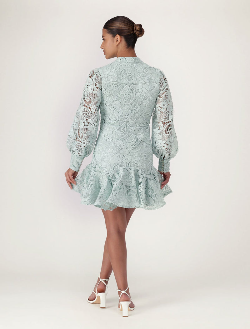 Iris Lace Mini Dress Forever New