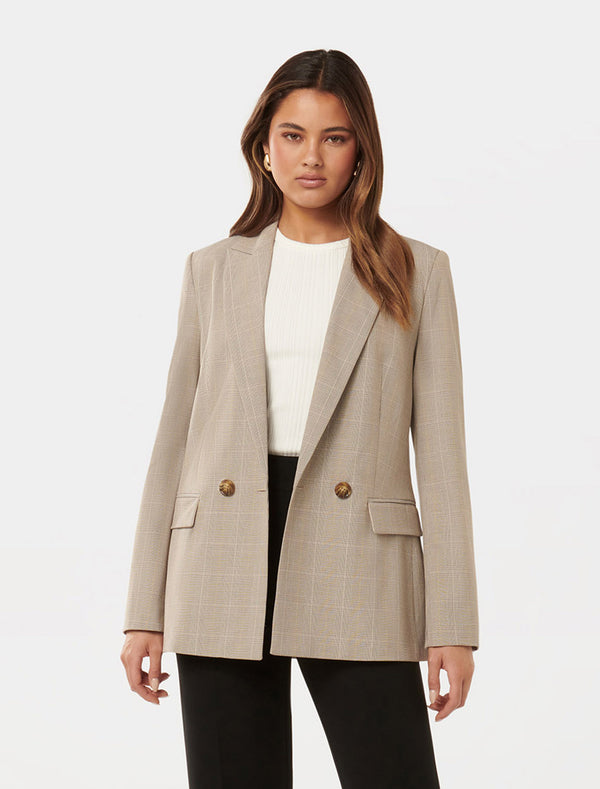 Isla Double Breasted Blazer Forever New