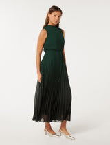 Phillipa Pleated Midi Dress Forever New