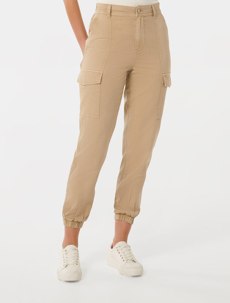 Darcy Cuffed Cargo Pant Jeans Forever New