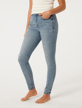 Nala Mid-Rise Skinny Jeans Forever New