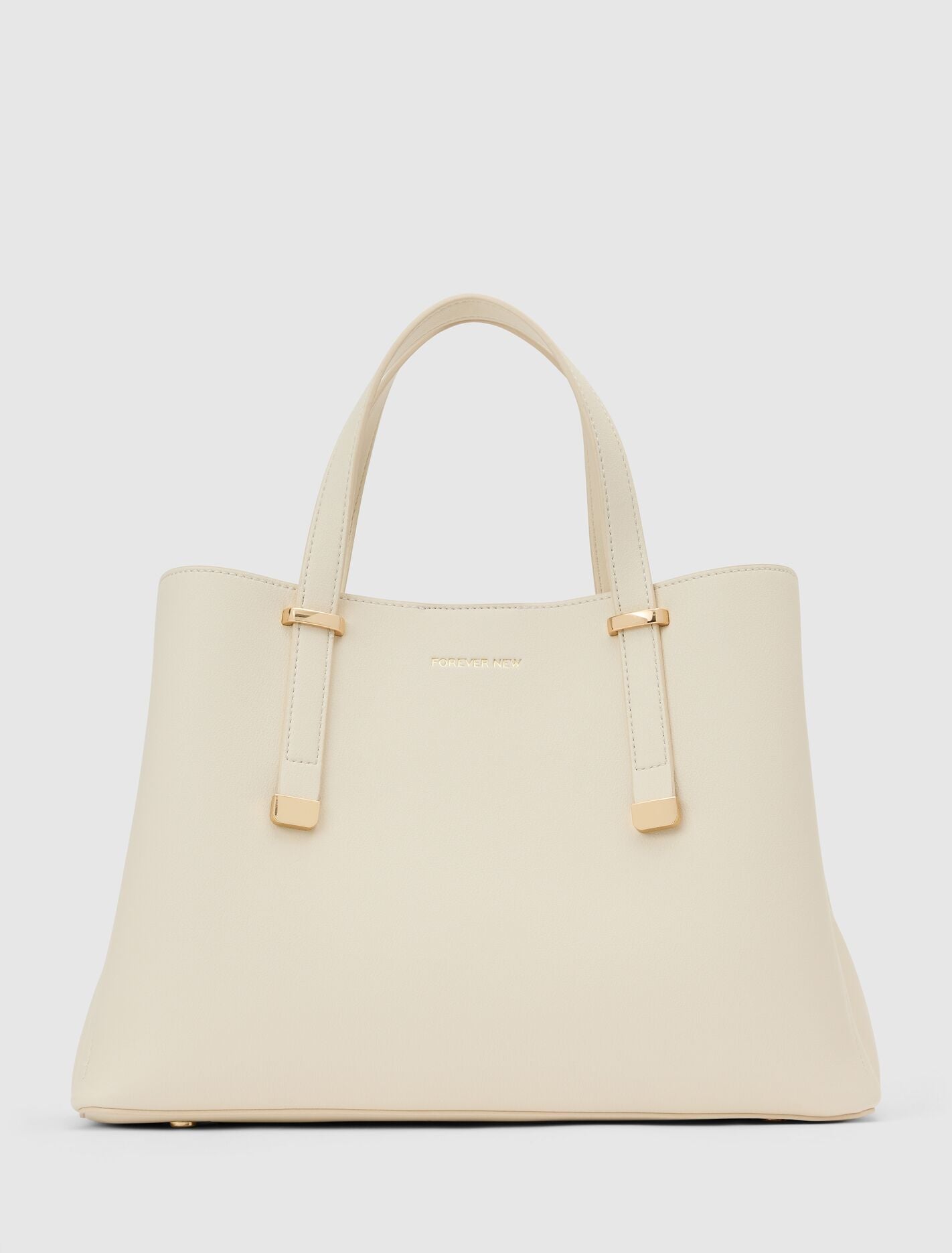 Casey Soft Tote Bag 0 Ivory Forever New