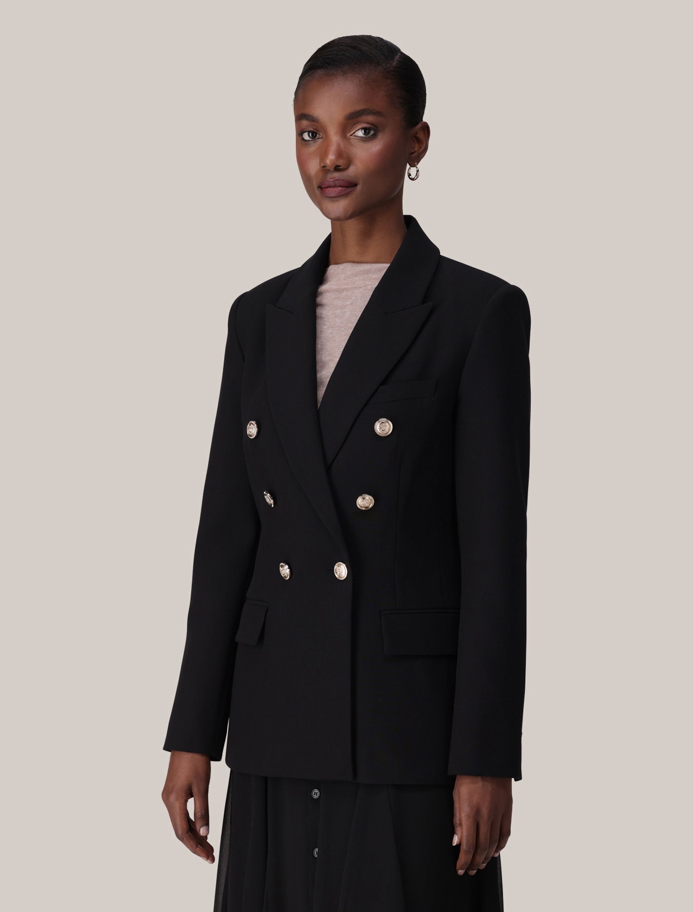 Immie Double Breasted Blazer Forever New