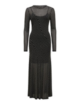 Libby Mesh Spliced Midi Dress Forever New