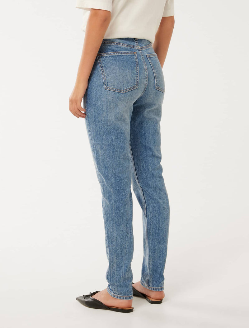 Jenna High Rise Slim Ankle Jeans Forever New