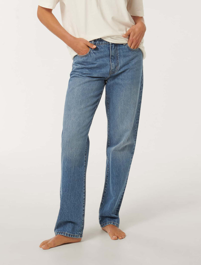 Paris Slim Straight Jeans Forever New