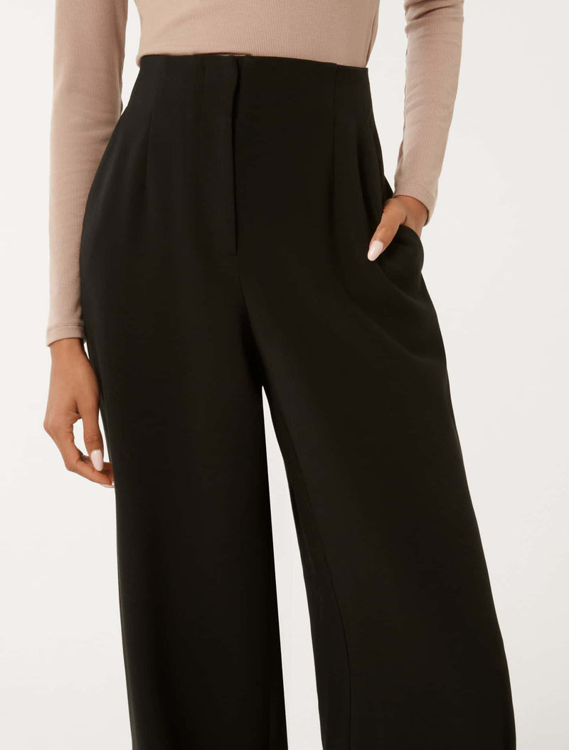 Freya Petite High Waist Wide Leg Pants Forever New