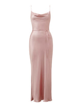 Lucy Petite Satin Cowl Maxi Dress Forever New