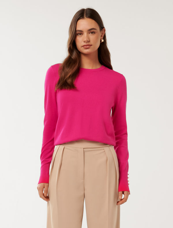 Katie Crew Neck Sweater Forever New