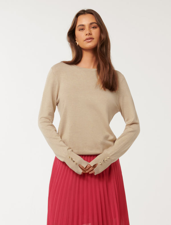 Katie Crew Neck Sweater Forever New