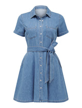 Megan Denim Shirt Dress Forever New