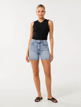 Talya High Rise Structured Shorts Forever New