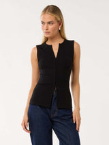 Arianna Hook And Eye Vest Forever New