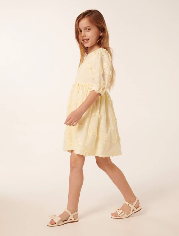 Camille Puff Sleeve Girls Dress Forever New